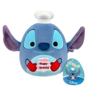 Happy Birthday Stitch Squishmallow